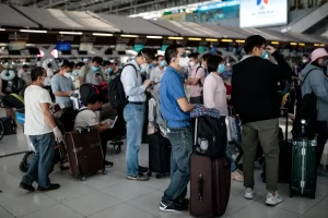 evitar largas filas en el aeropuerto